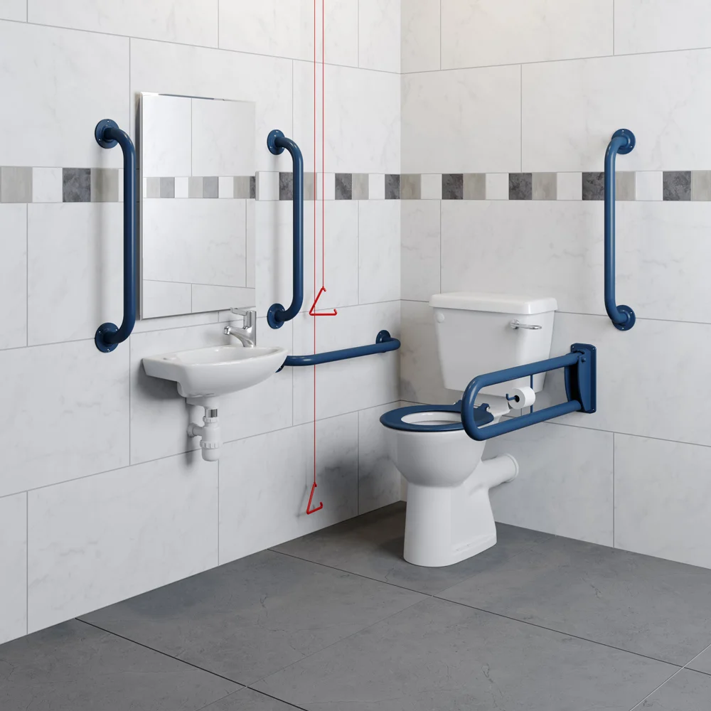 Accessible toilet installation featured by CSC Service