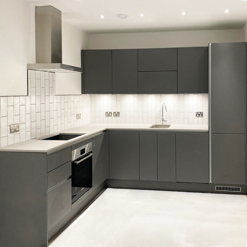 New kitchen fit out in Mayfair, London