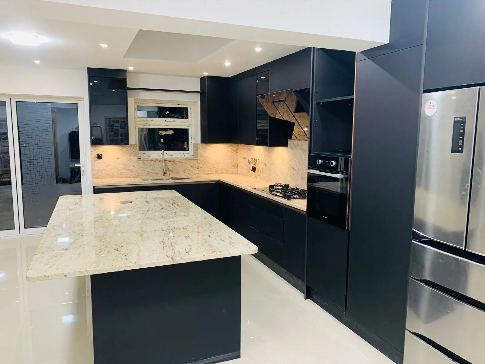 Modern fitted kitchen