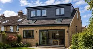 Loft conversion design creating additional headroom and living space.